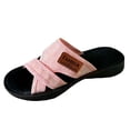 thumbnail image 2 of Willtoo Orthopedic Sandals for Women Arch Support Summer Flat Sandals Wide Non Slip Slip on Sneakers Comfortable 2026 Foam Shoes, 2 of 7