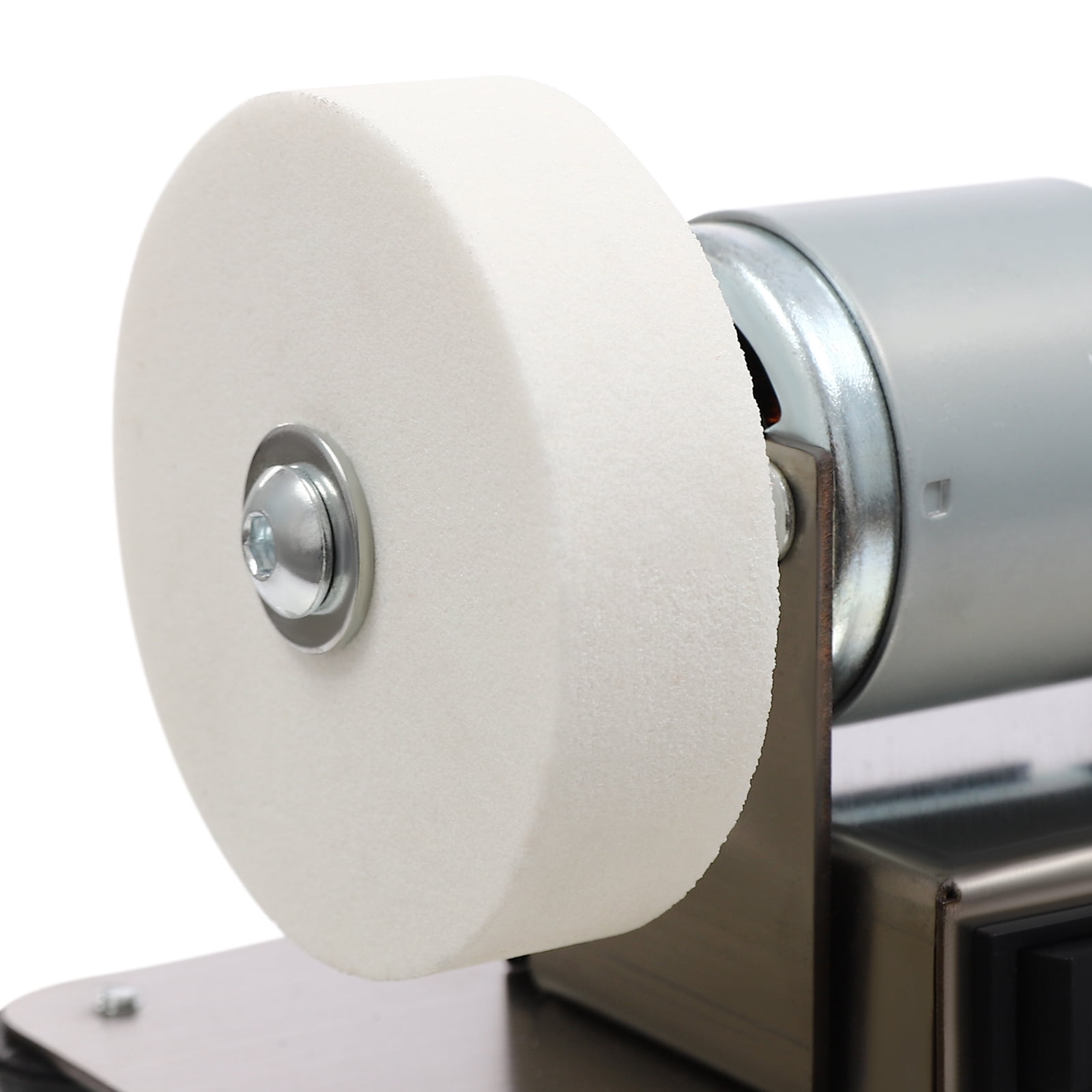 Small Grinder, Electric Benchtop Sander, Adjustable Variable Speed Table Grinder