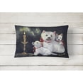 thumbnail image 2 of Carolines Treasures PPP3288PW1216 Westie Westies Aglow Canvas Fabric Decorative Pillow  12H x16W multicolor, 2 of 3