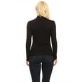 thumbnail image 4 of Women's Solid Color Turtleneck Sweater - Basic and Versatile, 4 of 5