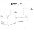 thumbnail image 2 of Dainolite Wall Sconce (Task), 2 of 2