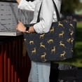 thumbnail image 7 of Gaeub Christmas Deers Beach Travel Bag, Multi-Pocket Beach Bag, Summer Vacation Bag, Beach Essentials Tote, 7 of 7