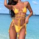 thumbnail image 3 of Gibobby Conjunto de Bañador Sexy Bikini de cintura alta para mujer Bikinis push up Traje de baño estampado Ropa de playa femenina Traje de baño(D,M), 3 of 5