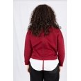 thumbnail image 2 of SANAE DESIGN Adaptive Clothing Dolman Sleeve Sweatshirt with Full Back Zipper Closure, 2 of 5