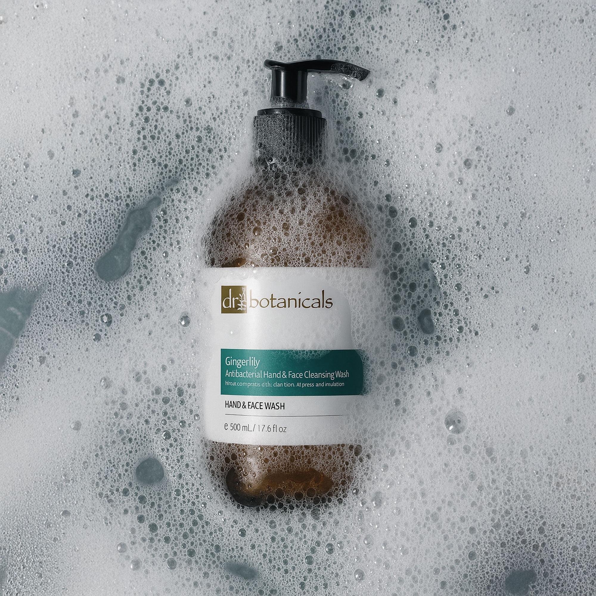 Dr Botanicals Gingerlily Antibacterial Hand  Face Cleansing Wash 500ml