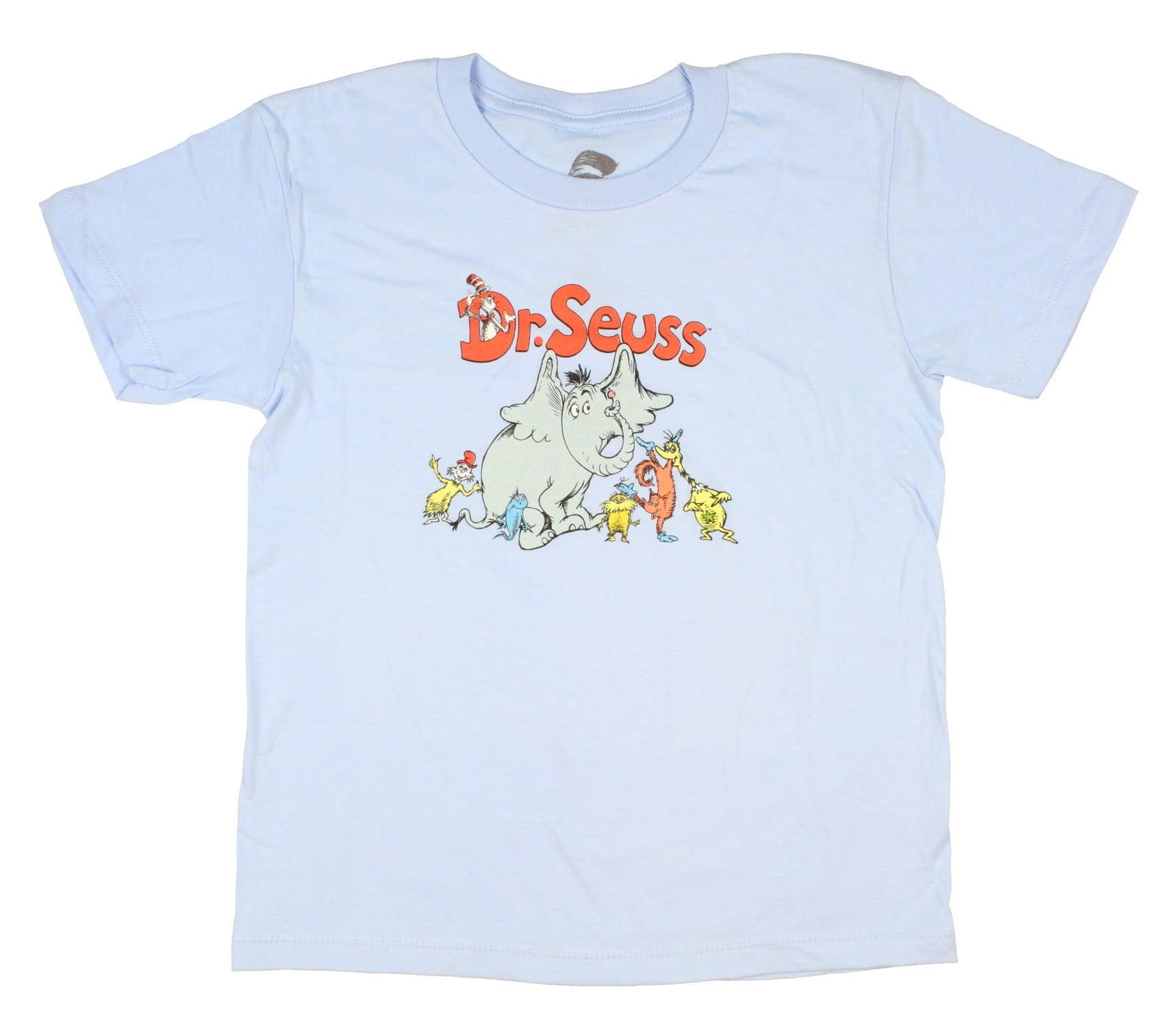 Dr Seuss Boys Youth Theres A Wocket in My Pocket White Crew Neck T-Shirt 