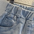 thumbnail image 5 of RUTAYY Toddler Boys Wide Leg Jeans Loose Fit Denim Vintage Trousers Casual Jeans Streetwear Pants Trendy Pants, 5 of 8