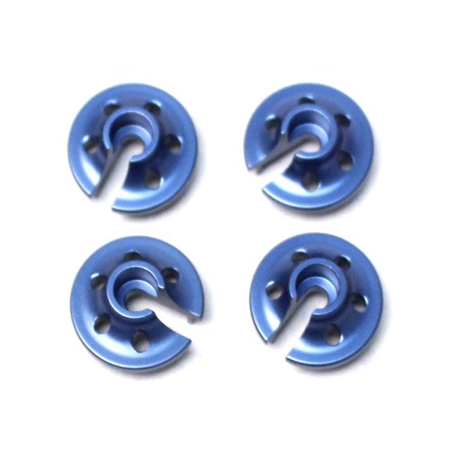 ST Racing Concepts SPTST3768B Lightweight Aluminium Lower Shock Retainers-Traxxas 4Tec 2.0 Spare Parts Set, Black