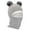 Gray, variant on Baby Winter Hat, Fleece Lined Girls Boys Infant Winter Hat, Kids Toddler Scarf Earflap Hood Skull Caps (Red)