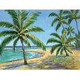 thumbnail image 2 of Art.com Tropical Beach - Mini Stretched Canvas Print Wall Art by Todd Williams, 16" x 12", 2 of 4