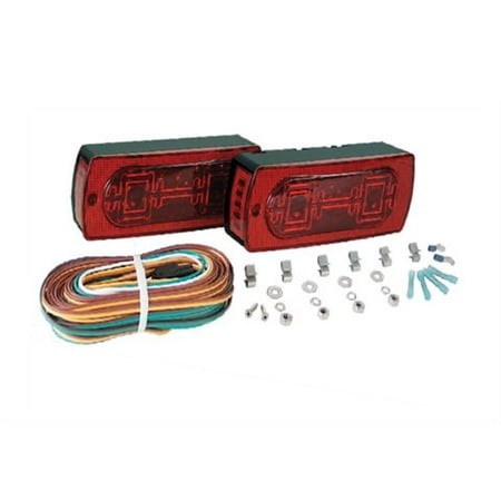 Optronics Inc STL16RS Waterproof Combination LED Tail Light - Over 80in. - 7-Function - Right
