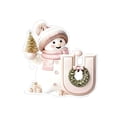 thumbnail image 5 of Colgante de Acrílico Plano 2D con Forma de Muñeco de Nieve y Letras para Árbol de Navidad., 5 of 5