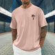 thumbnail image 1 of Tops para hombre, blusas y camisas de cuello redondo y manga corta para hombre, blusas casuales de moda para hombre, blusas deportivas de cuello redondo y manga corta, blusas de poliéster para hombre, 1 of 4