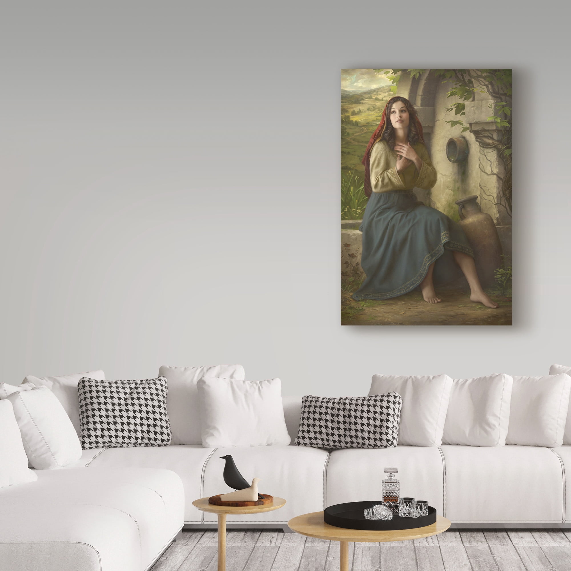 Trademark Fine Art 'Living Water' Canvas Art by Howard Lyon