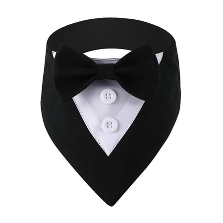 Wedding Collar with Bow Tie for Small Girl Dogs Dog Bow Tie Collar Necklace Wedding Costumes