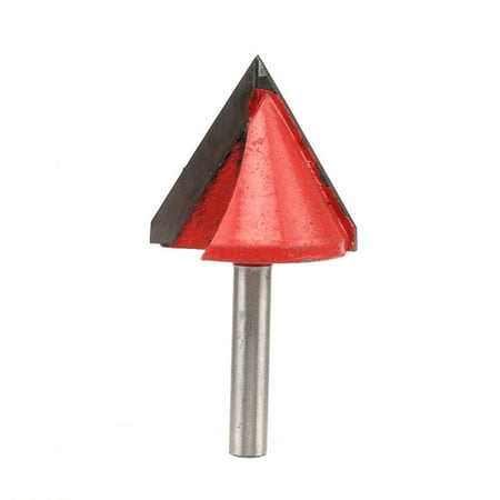 

dido Guangcailun 6mm V Bit Solid Tungsten Steel Mill Woodworking Milling 3D Wood Router Bit 90 120 150 Degrees