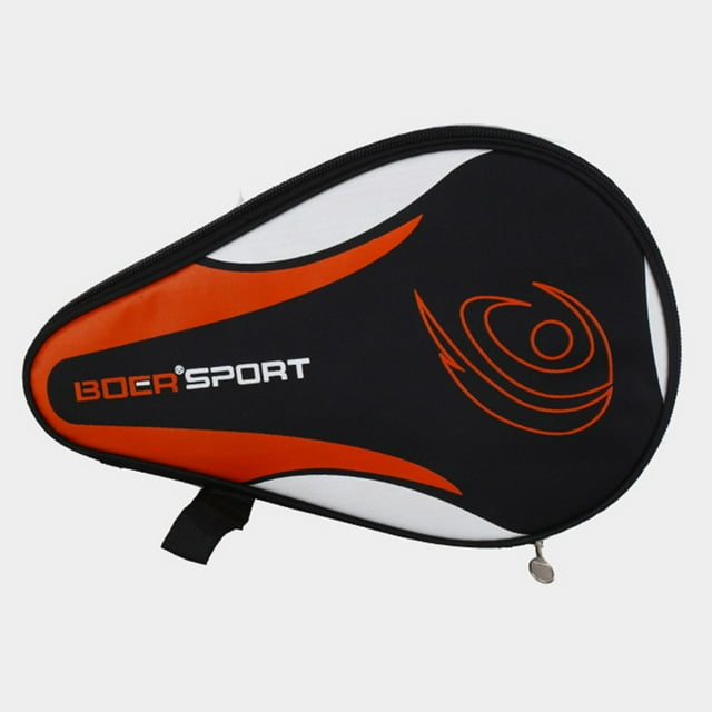 Sac Raquette de Tennis de Table Étui à Pagaie Étui à Raquette Imperméable Anti-Poussière Portable Ping-Pong