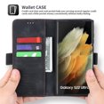 thumbnail image 5 of Allytech Galaxy S22 Ultra Case, Wallet Cover for Galaxy S22 Ultra 6.8", Retro Leather Flip Stand Shockproof Scratch Resisant Bumper Wallet Case for Samsung Galaxy S22 Ultra,Black, 5 of 5