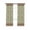 Light Yellow, variant on Sage Green Floral Blackout Curtains 84 Inches Length, Ethnic Tribe Abstract Art Flowers Window Treatment Thermal Insulated Drapes for Bedroom Living Room 2 Panels 84x84 Inches