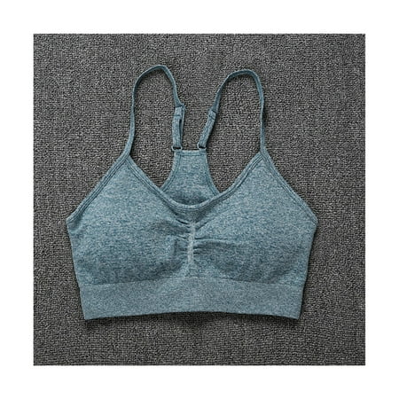 

Comfortable Women Sports Bra Support Sports Bras Workout Yoga Activewear M Dark Blue