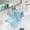 Blue, variant on 2Pcs Microfiber Towel Cleaning Cloth Mop 12x12 inch for Glass Windows Mirrors Home Kitchen Car(Gray)