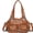 Brown, variant on Sunyuer Soft PU Leather Tote Bag for Women, Large Capacity Hobo Handbag Shoulder Bags Multi-Pocket Crossbody Bag