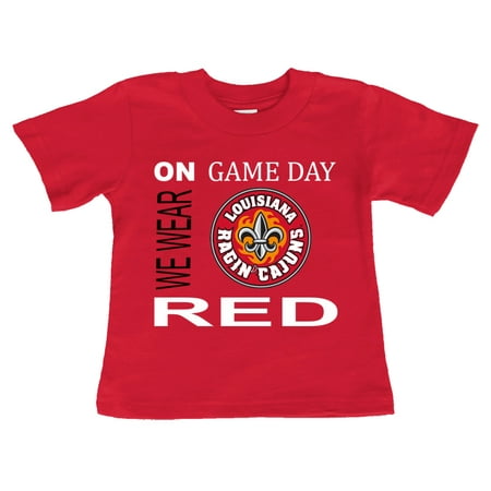 Louisiana Lafayette Basketball - Louisiana Lafayette Ragin Cajuns On Game Day Baby/Toddler T-Shirt