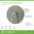 thumbnail image 4 of Symmons 5590STNTRM Elm Traditional Valve Trim Only - Nickel, 4 of 7