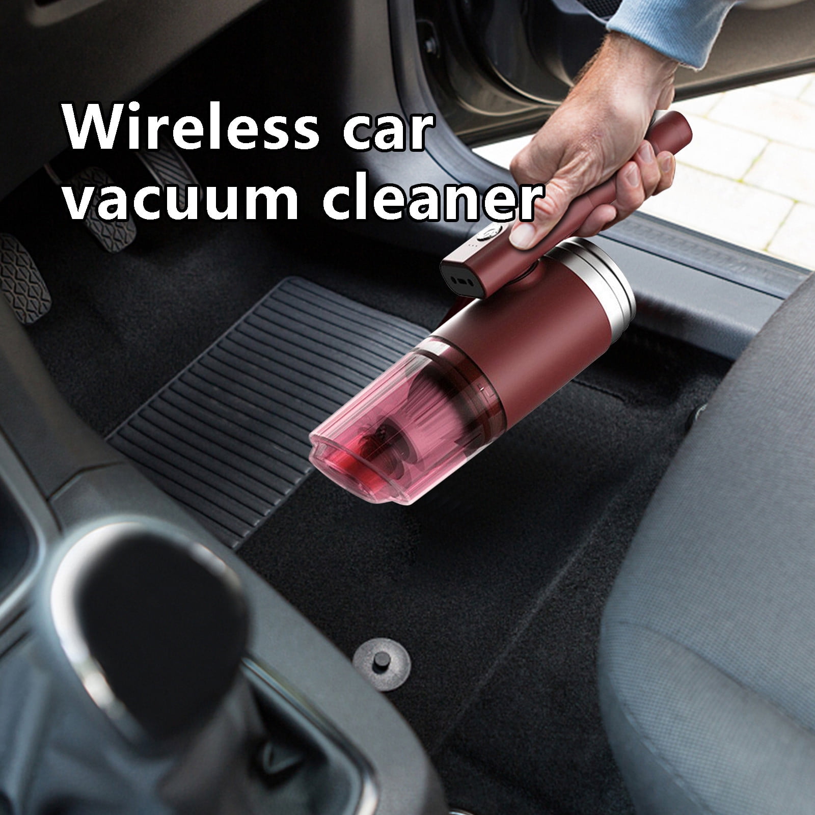 COM1950s Wireless Car Vacuum Cleaner Car Portable Handheld Small Vacuum Cleaner Wireless Home Car Dual-Use Rechargeable High-Power Powerful Vacuum Cleaner Portable Car Vacuum Cleaner