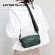 thumbnail image 2 of Bolso de hombro pequeño para mujer, bolsa Premium para teléfono, almohada, tira larga, Mochila de compras callejera, marrón y negro, moda británica Fivean unisex, 2 of 2