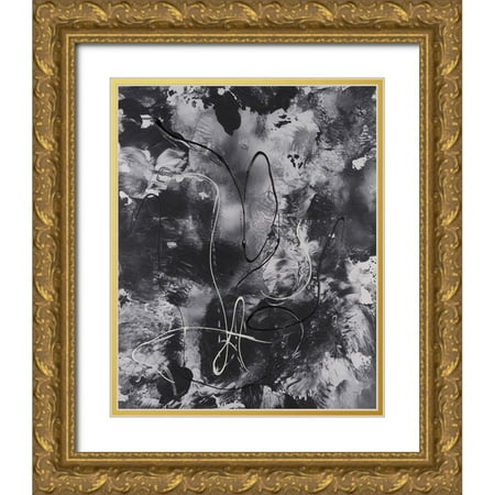 Moore Regina 26x32 Gold Ornate Wood Framed with Double Matting Museum Art Print Titled - Radical Mix II