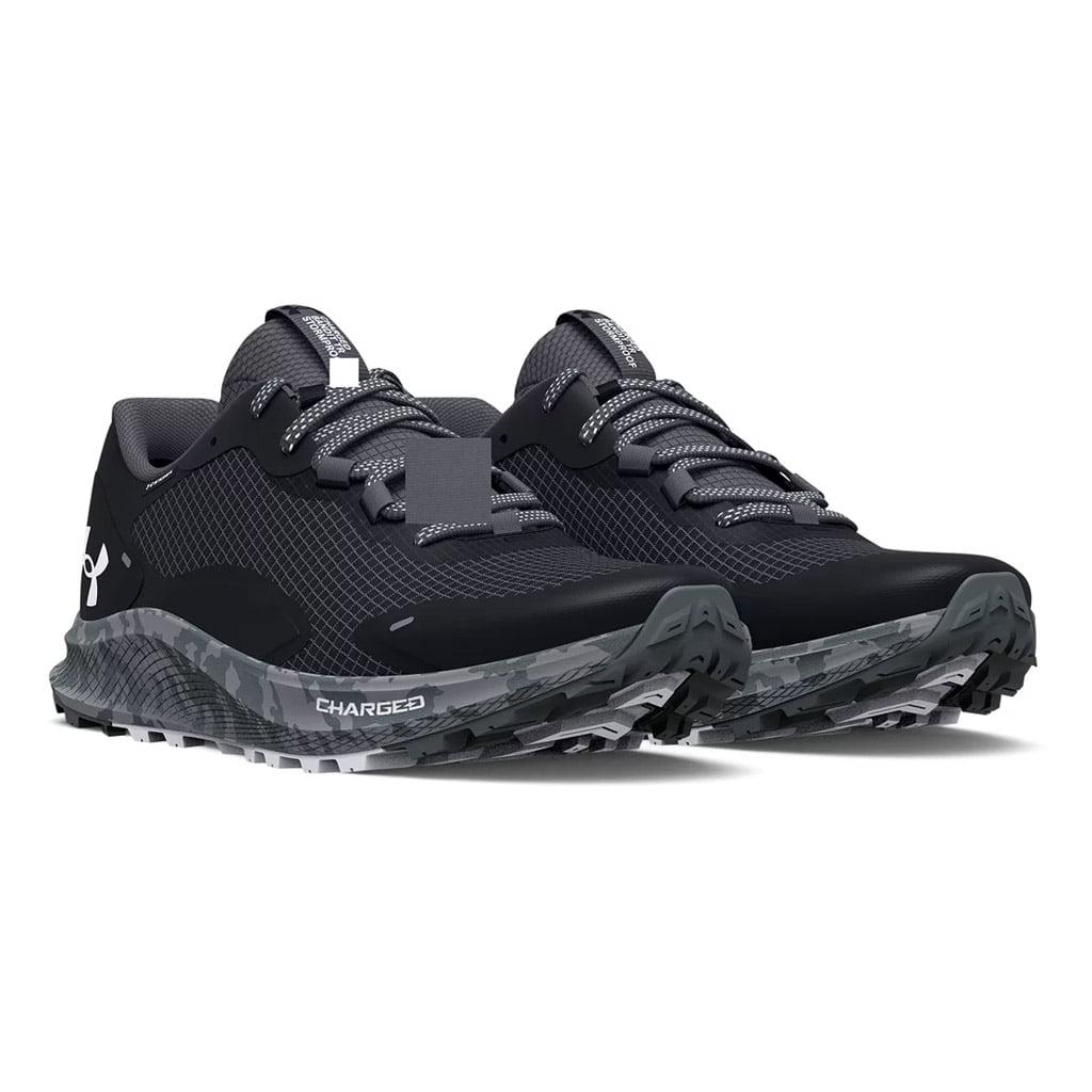Under Armour Bandit2 Charged Athletic Shoes, Knit. Black/Gray Men’s Size 10. Under Armour Erkek Charged Bandit 2 Gri 1273951-077 main image 4