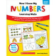 Now I Know My Numbers Learning Mats : 50+ Double-Sided Activity Sheets That Help Children Recognize, Write, and Count Numbers 1 To 30, Used [Paperback]