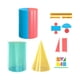 thumbnail image 3 of Material didáctico de matemáticas, juego de modelos de geometría 8 en 1 para escuela primaria para niños, kit de demostración de volumen y área de, 3 of 10