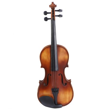 Door Trophy Case Wood Veneer - HERCHR 4/4 Spruce Retro Violin AV-508, Violin with Case, Fiddle, Spruce Wood Violin with Storage Case Bow Rosin Accessories for Learners Beginners