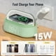 thumbnail image 4 of Reloj despertador con altavoz Bluetooth FREEFISH con cargador inalámbrico, 4 of 8