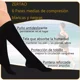 thumbnail image 2 of 6 pares de medias de compresión, alivia la circulación de las varices, 2 of 5