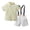 Yellow, variant on AUDeals Boys Girls Solid Hooded Slouchy Tops and Elastic Waist Pants 2PCS Set, Autumn Winter Trendy Casual Suits for Toddler Kids (Yellow, 12-18 Months)