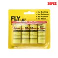 thumbnail image 1 of CACAGO5 Insect Bug Fly Glue Paper Catcher Ribbon Tape Strip Sticky Flies Roll Home Outdoor 20pcs, 1 of 6