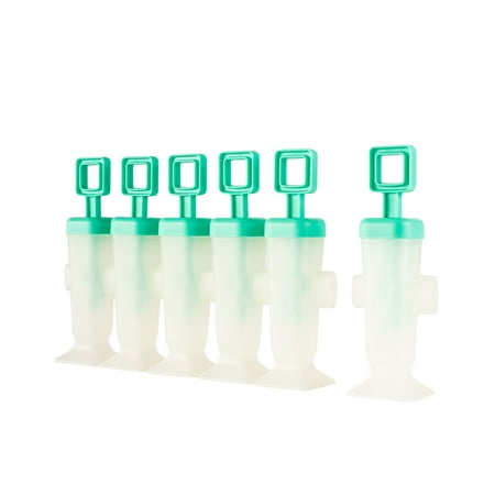 

Cuisipro Snap-Fit Square Pop Mold 2.9oz/85ml Set of 6 Turquoise