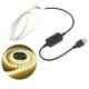 thumbnail image 3 of Tira de luz LED para armario, tira de luz activada por movimiento USB de 5V, luz cálida para armarios, pasillos, 3 of 8
