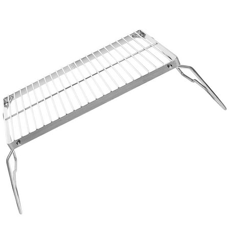 MERRYHAPY Stainless Steel Grill Rack for Fire Pit Barbecue Furnace 1 Pack Outdoor Cooking Accessory