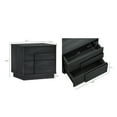 thumbnail image 3 of Horizon Nightstand in Charcoal Grey made from Engineered Wood, 3 of 7