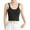 Black #811, variant on Bovemsi Camisole Tops for Women Comfortable Backless Cotton High Elasticity Undershirt Suspender Vest With In Bra Suitable Outer Wear Basic Tanks