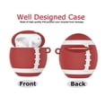 thumbnail image 5 of Tekcoo AirPods 1 & 2 Silicone Case Cover Protective Skin for Apple Airpod 1st & Airpods 2nd Charging Case -Football Design, 5 of 10