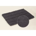 thumbnail image 5 of Laura Ashley Astor Striped Plush Chenille Bath Mat, 5 of 8