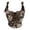 Halloween corset - Brown, variant on Gyujnb Women's Floral Tapestry Corset Vest Front Lace Up French Vintage Waist Cincher Halloween Layering Top Halloween Costume Bustier Top,L