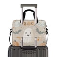 thumbnail image 2 of FORMRS 16" Laptop Bag Carrying Sleeve Case with Handle Travel Shoulder Briefcase, Halloween Ghosts, 2 of 8