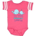 thumbnail image 3 of Inktastic My Yaya Whale-y Loves Me Boys or Girls Baby Bodysuit, 3 of 5