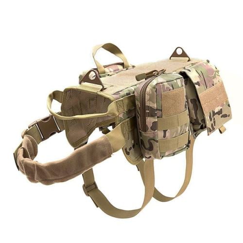 Tactical Dog Harness Military No Pull Pet K9 Harness Vest For Medium